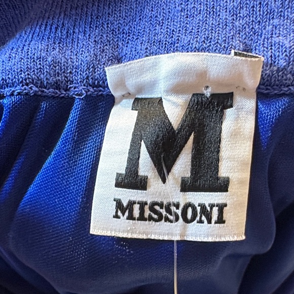 Missoni Navy Knit Maxi Skirt size eu 48 - Picture 6 of 10